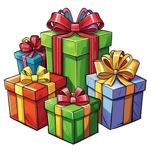 Surprise Christmas Gift Boxes, 8 NWT or NWOT Items, Clothes, Jewelry, Bath, Fun!